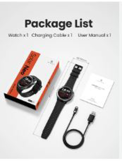 Image sur Haylou Solar Neo Noir - Montre connectée